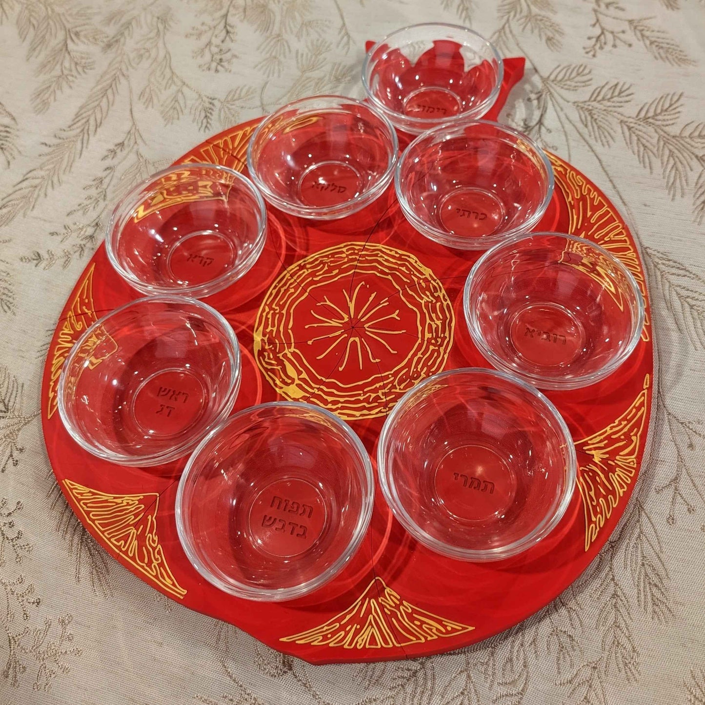 Rosh Hashanah Simanim Platter