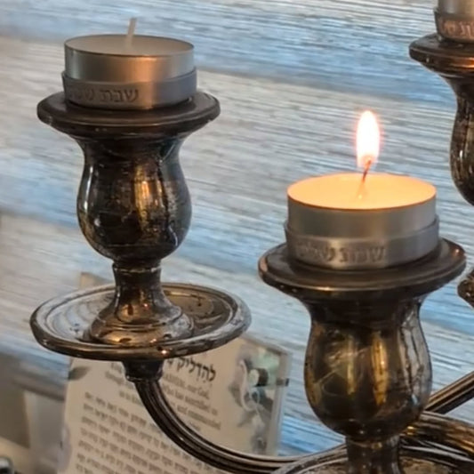 Tea Light Holder for Shabbat Candles