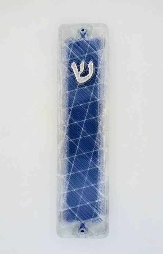 Star Weave Mezuzah Case