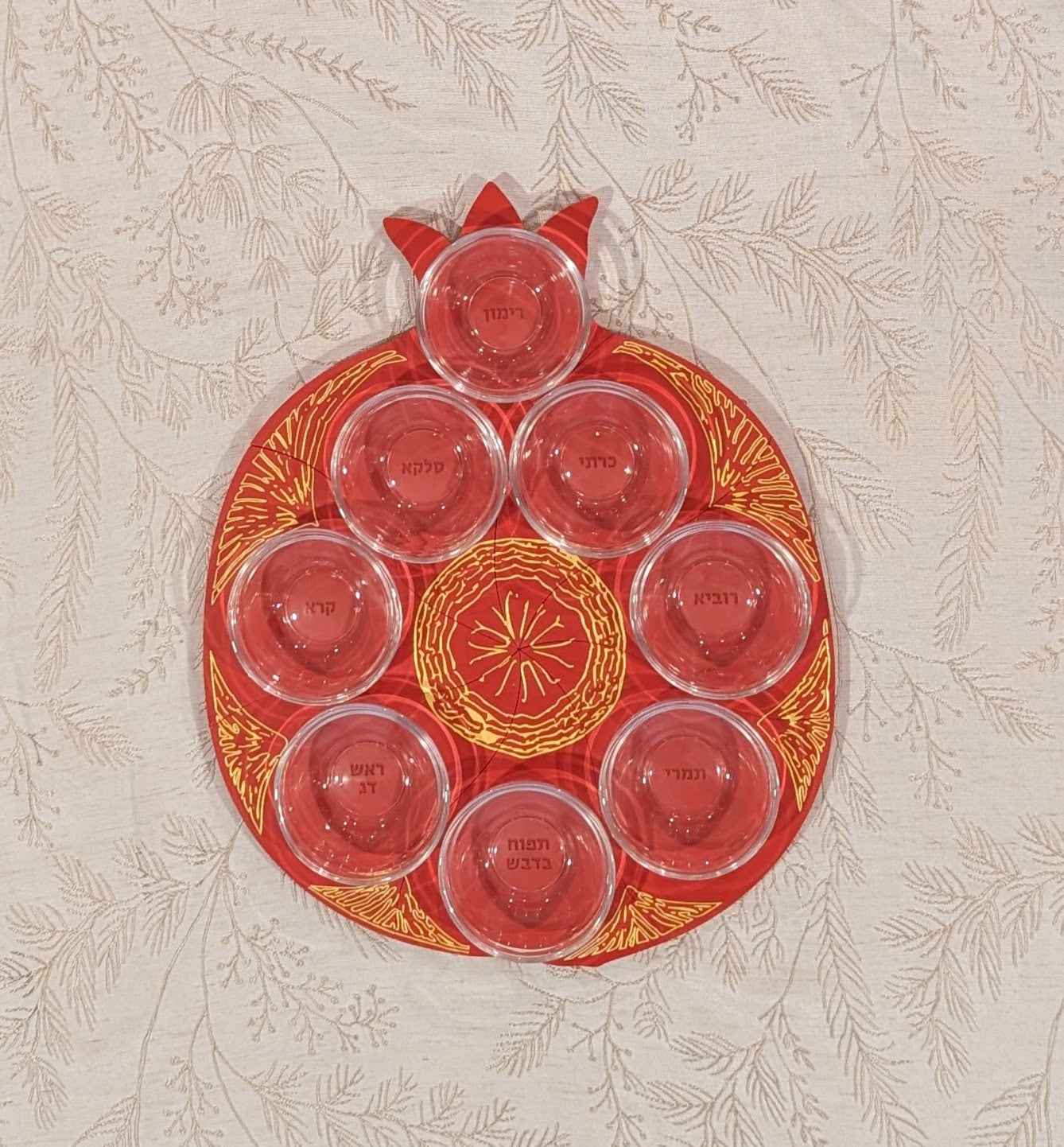 Rosh Hashanah Simanim Platter