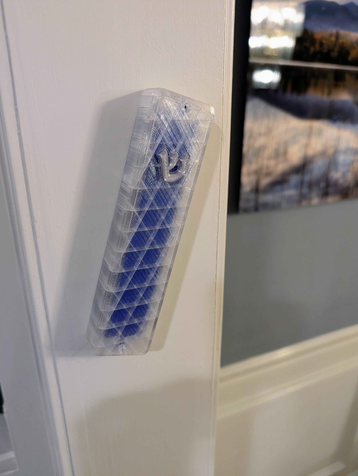 Star Weave Mezuzah Case
