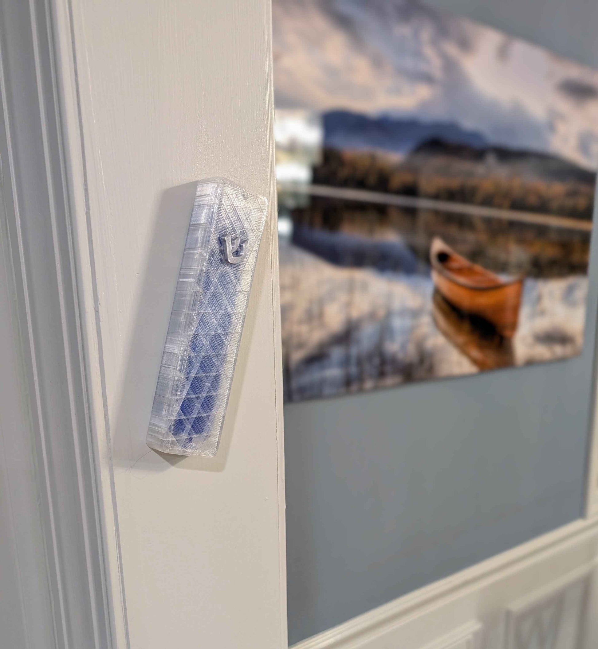 Star Weave Mezuzah Case