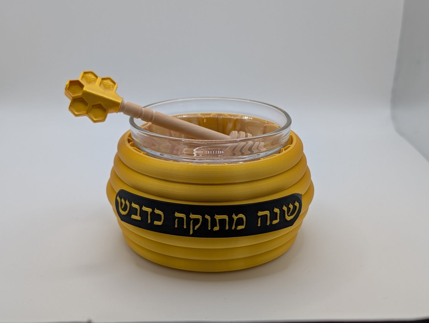 Golden Hive Honey Dish