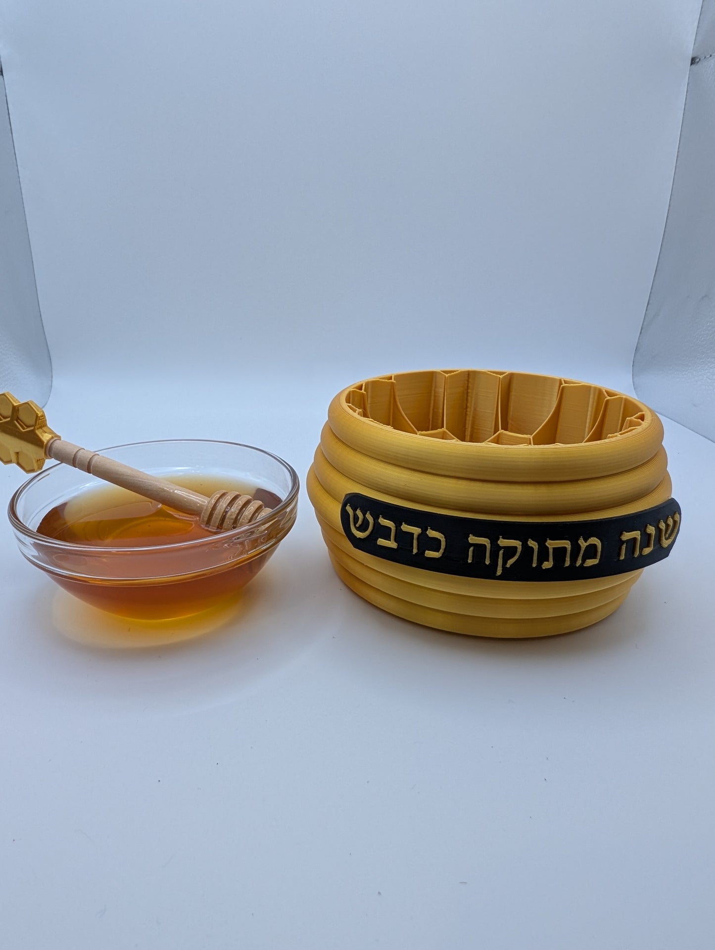 Golden Hive Honey Dish