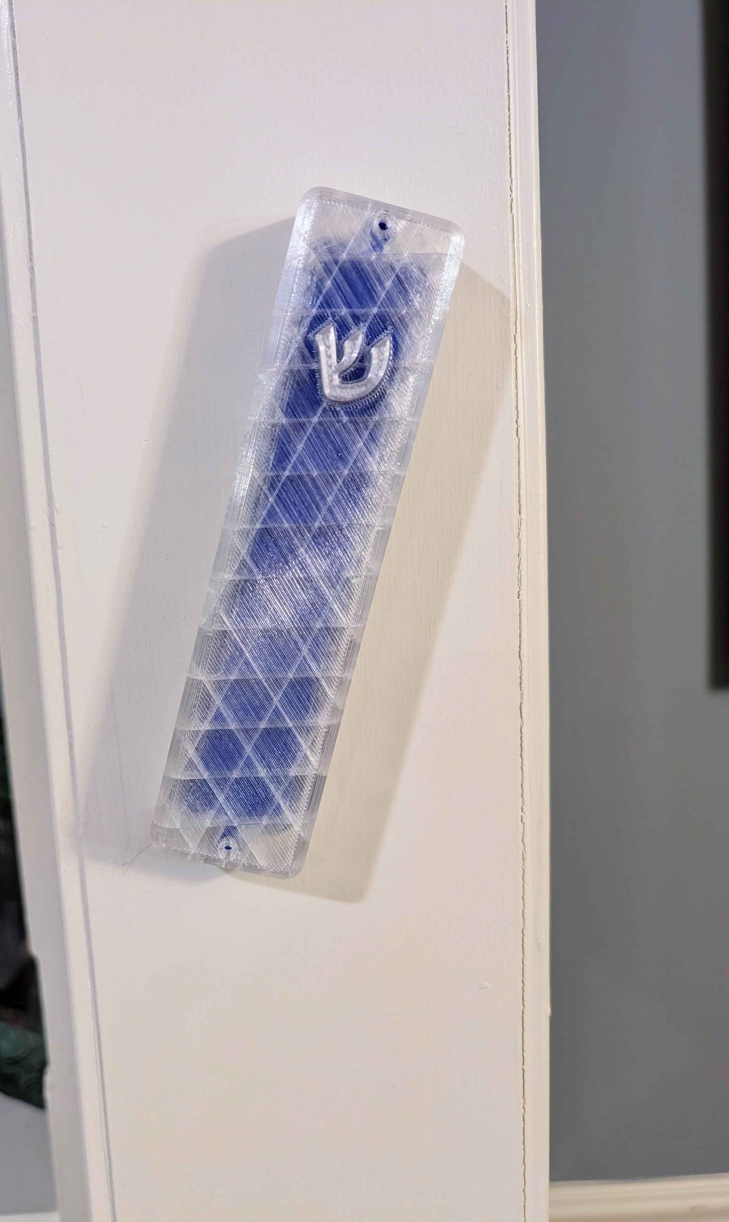 Star Weave Mezuzah Case